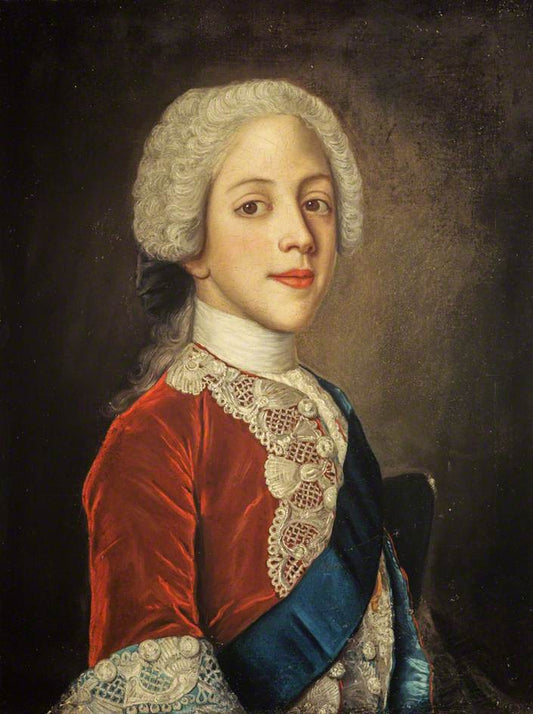 Prince Henry Benedict Clement Stuart, vintage artwork by Jean-Étienne Liotard, 12x8" (A4) Poster