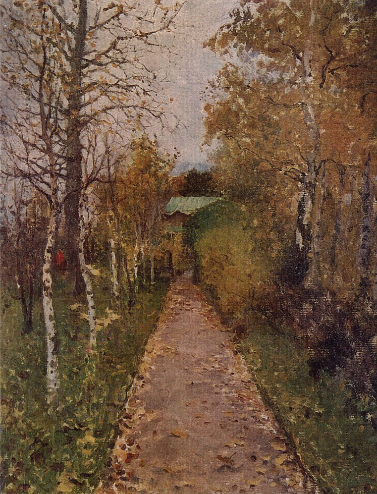 Alley,Zhukovka by Constantin Alexeevich Korovin,A3(16x12")Poster
