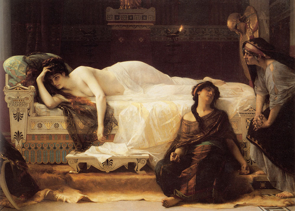 Phaedra, vintage artwork by Alexandre Cabanel, 12x8" (A4) Poster
