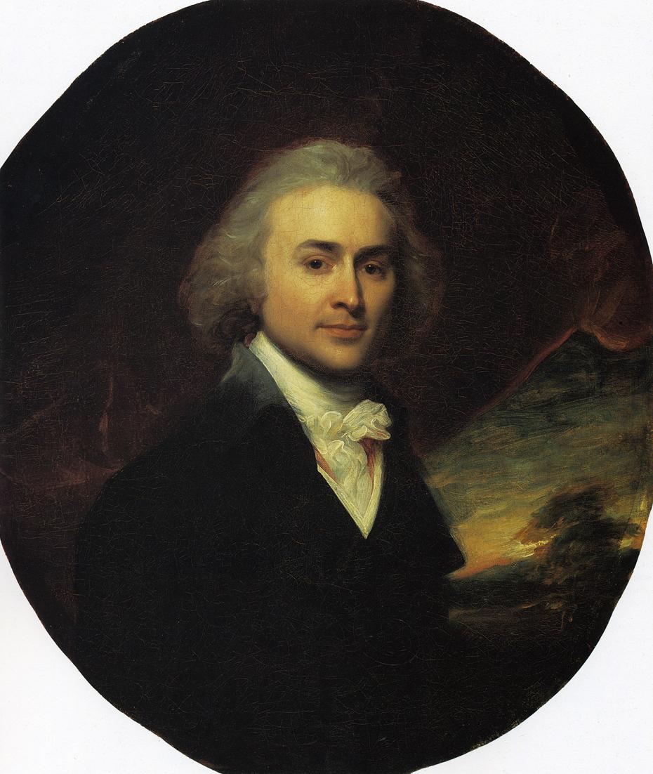 John Quincy Adams, vintage artwork by John Singleton Copley, 12x8" (A4) Poster