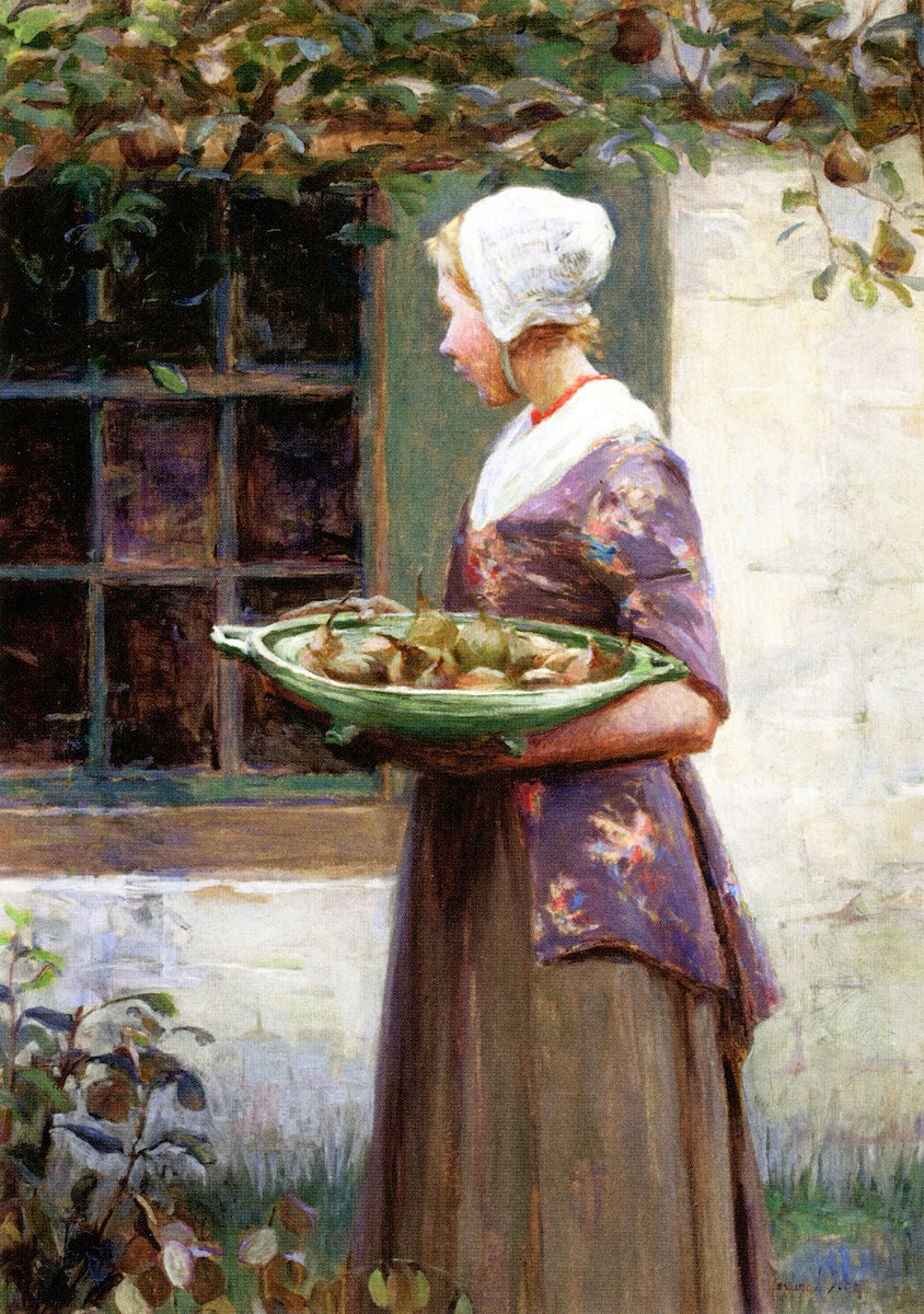 Pear Time by Pauline Dohn,A3(16x12")Poster