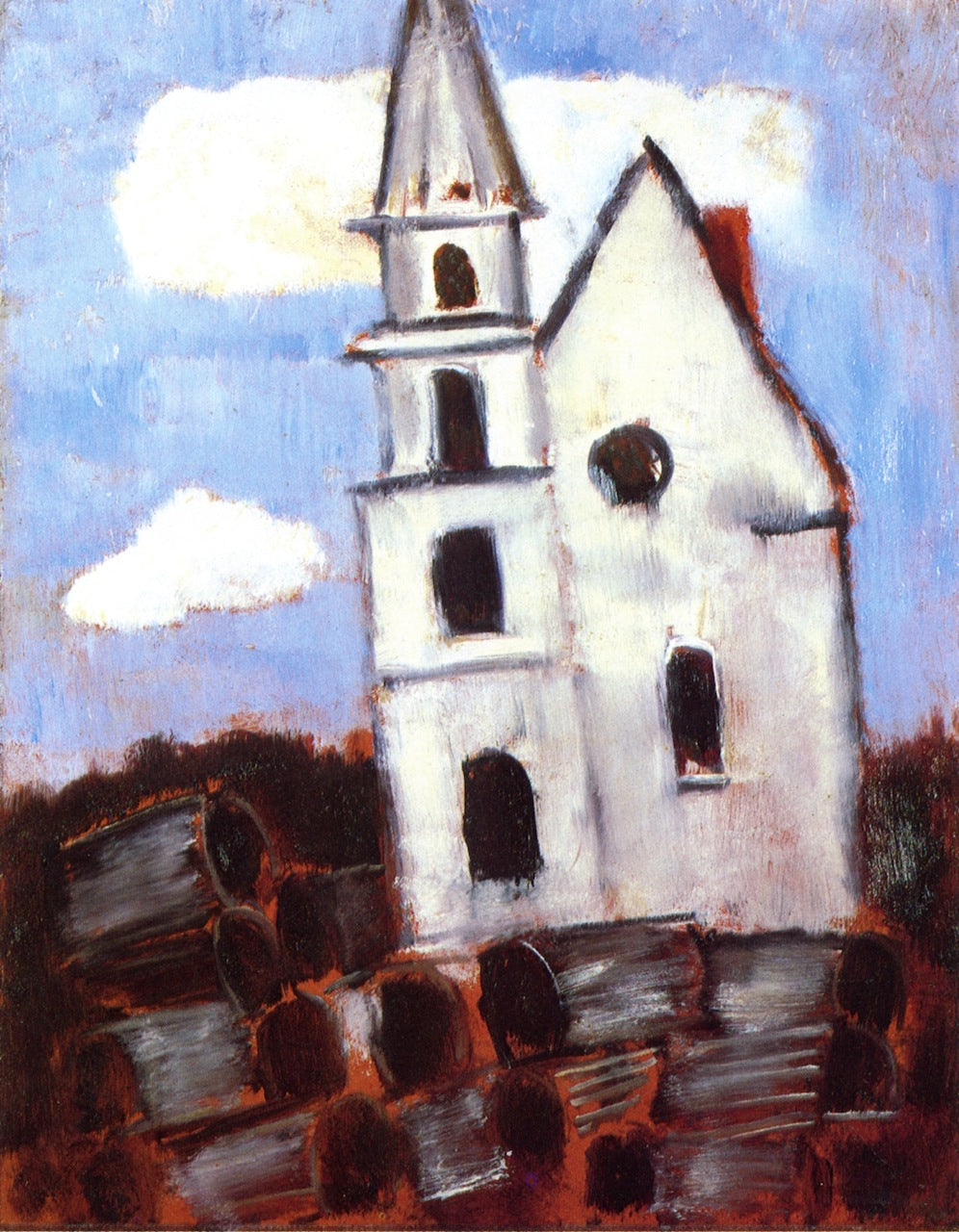 Fisherman's Church by Marsden Hartley,16x12(A3) Poster