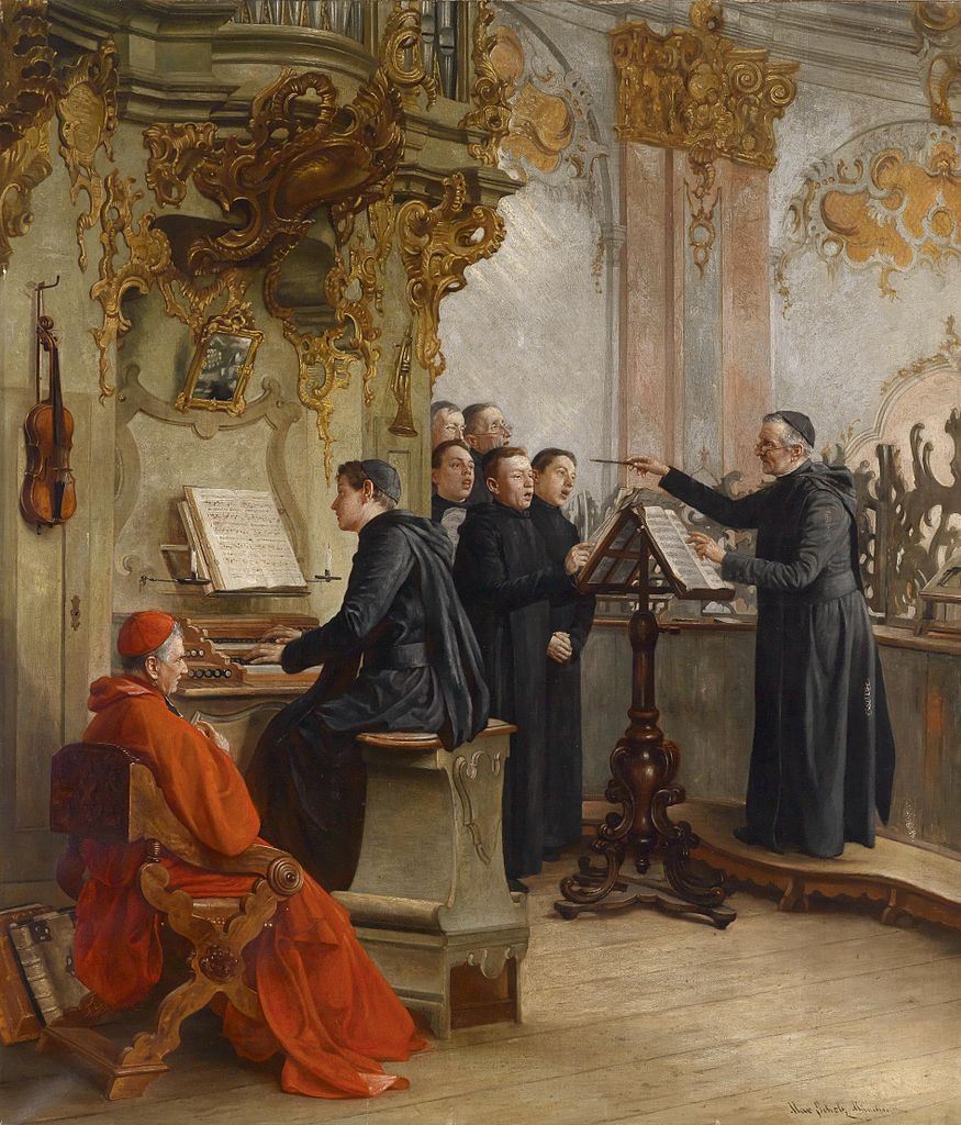 Choir Concert by Max Scholz,A3(16x12")Poster