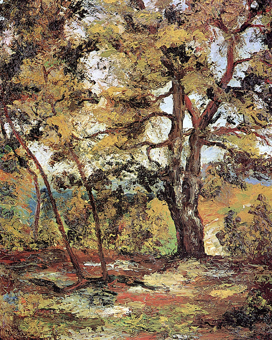 Landscape, La Rose, vintage artwork by Adolphe-Joseph-Thomas Monticelli, 12x8" (A4) Poster