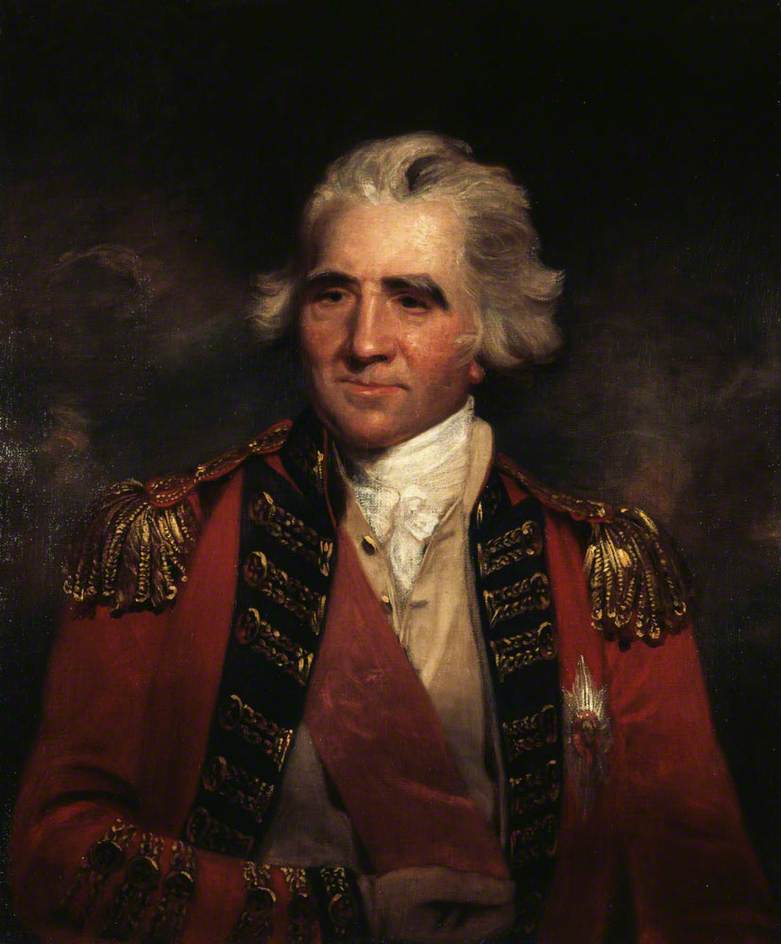 General Sir Ralph Abercromby , vintage artwork by John Hoppner, 12x8" (A4) Poster