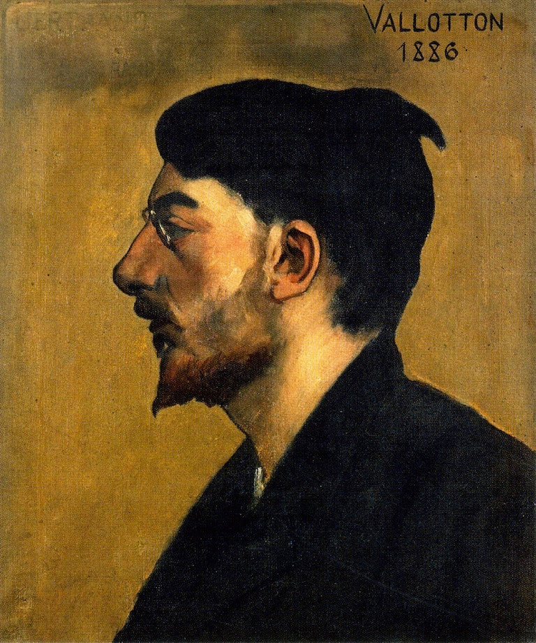 Emile Bertrand by Felix Vallotton,A3(16x12")Poster