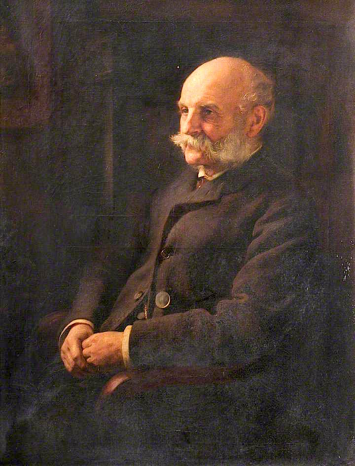 Thomas Hughes, Esq., of Ystrad, Chairman of Quarter Sessions, vintage artwork by Eden Upton Eddis, A3 (16x12") Poster Print