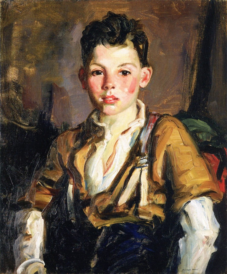 The Fisherman's Son: Thomas Cafferty by Robert Henri,A3(16x12")Poster