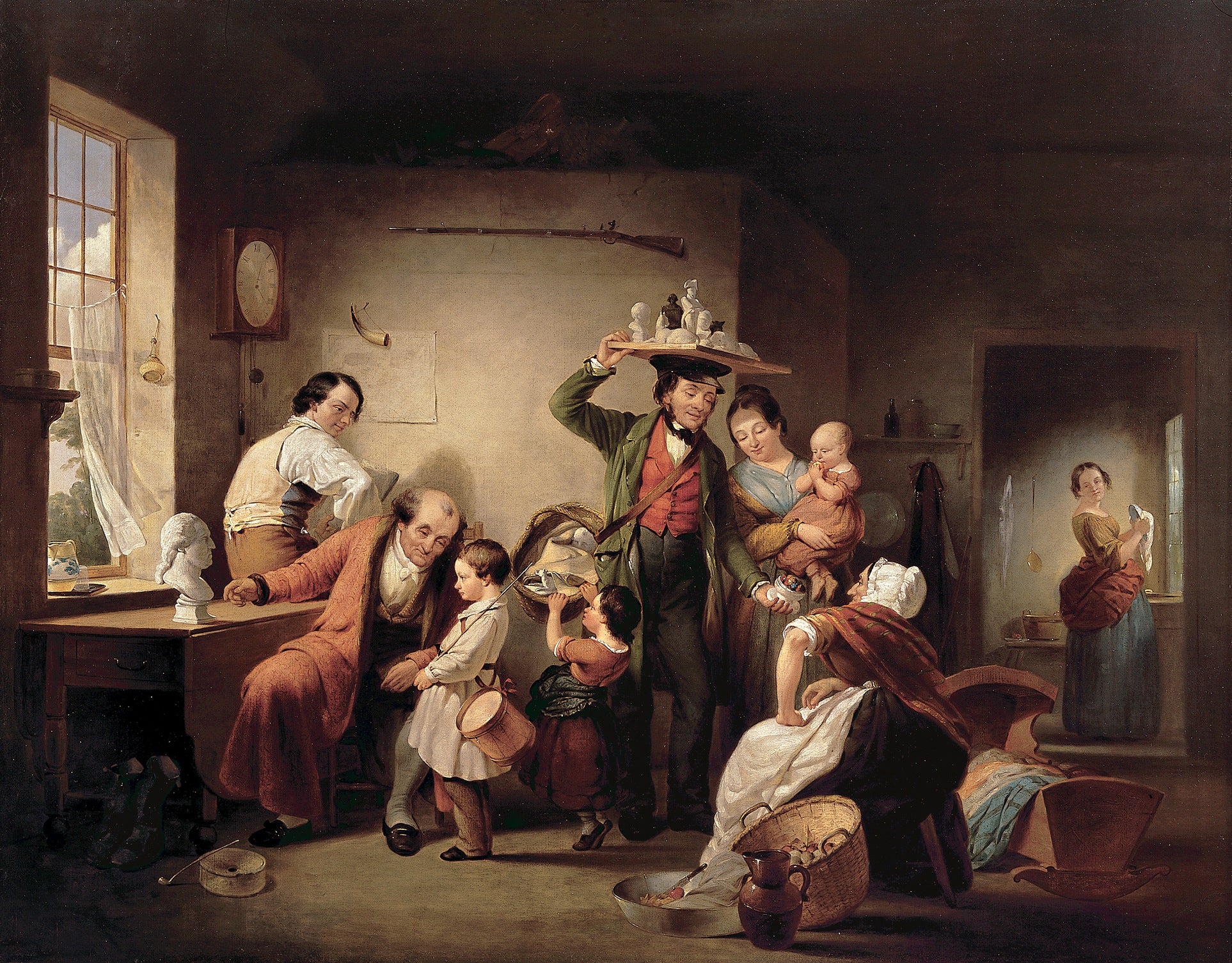 The Image Pedlar, vintage artwork by Francis William Edmonds, A3 (16x12") Poster Print