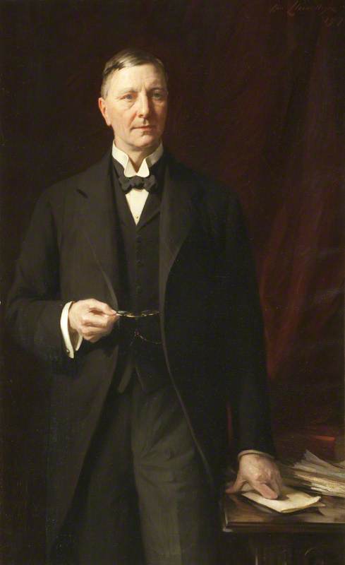 Sir Harcourt Everard Clare, vintage artwork by Sir William Llewellyn, 12x8" (A4) Poster