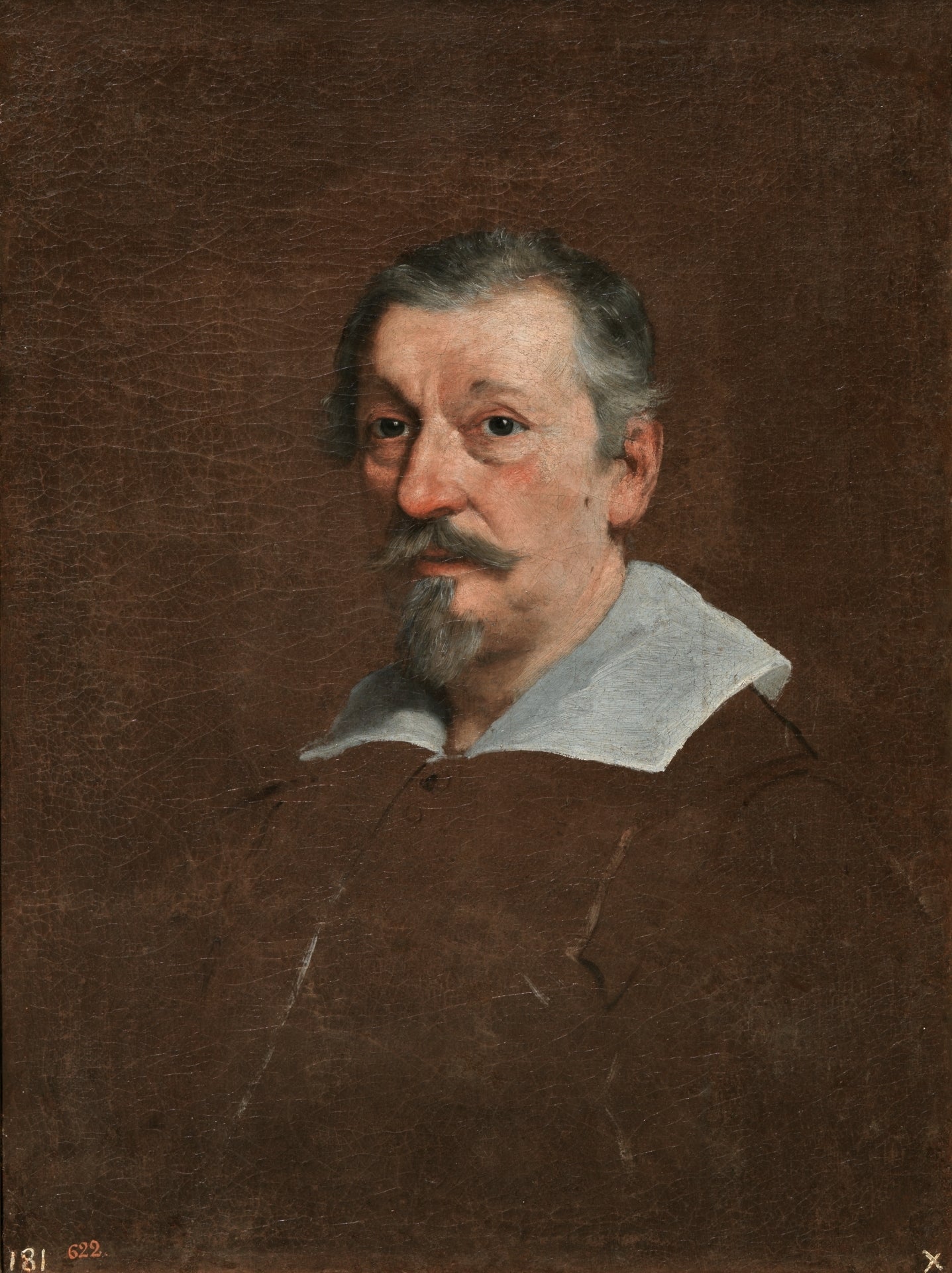 The Painter Francesco Albani, vintage artwork by Andrea Sacchi, 12x8" (A4) Poster