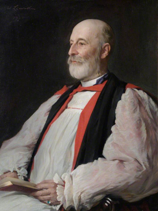The Bishop of Llandaff, vintage artwork by Sir William Llewellyn, 12x8" (A4) Poster