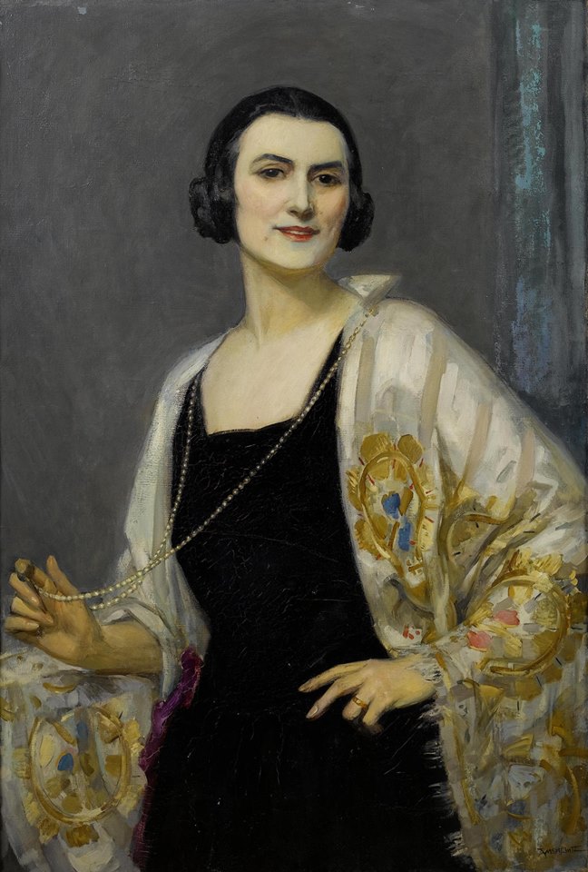  Briana Amshewitz, the artist's wife by John Henry Amshewitz,16x12(A3) Poster