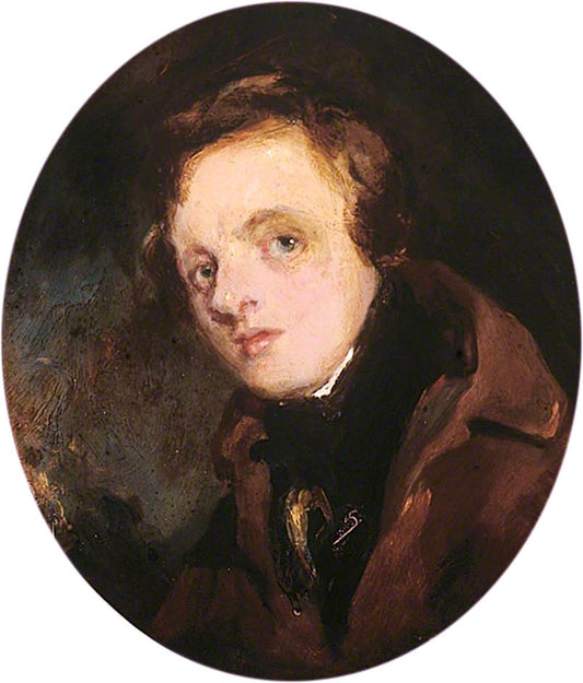 John Nicholas Rhodes, vintage artwork by Samuel Drummond, 12x8" (A4) Poster