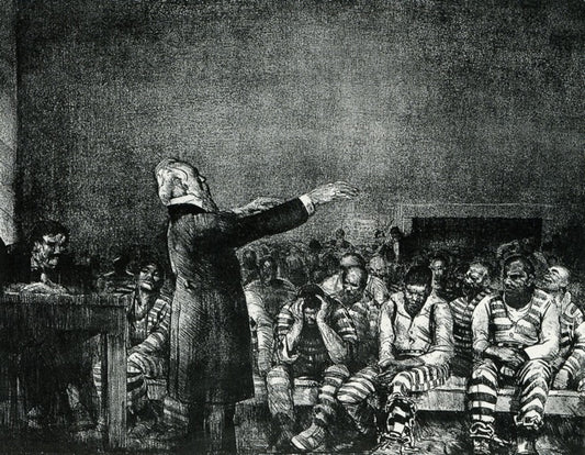Benediction in Georgia by George Wesley Bellows,16x12(A3) Poster
