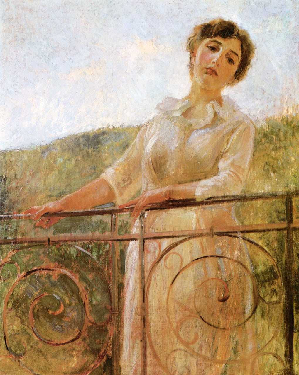Mary Tarbell by Edmund Tarbell,A3(16x12")Poster
