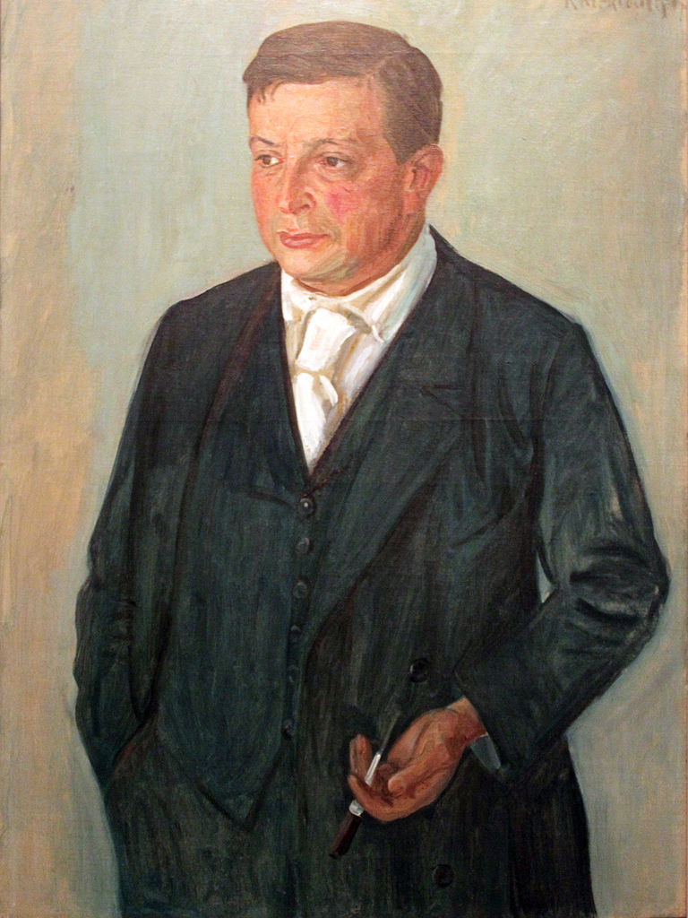 Portrait of Paul Cassirer by Leopold von Kalckreuth,A3(16x12")Poster