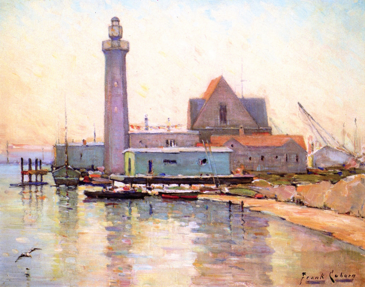 Hazy Afternoon, Wilmington by Frank Coburn,A3(16x12")Poster