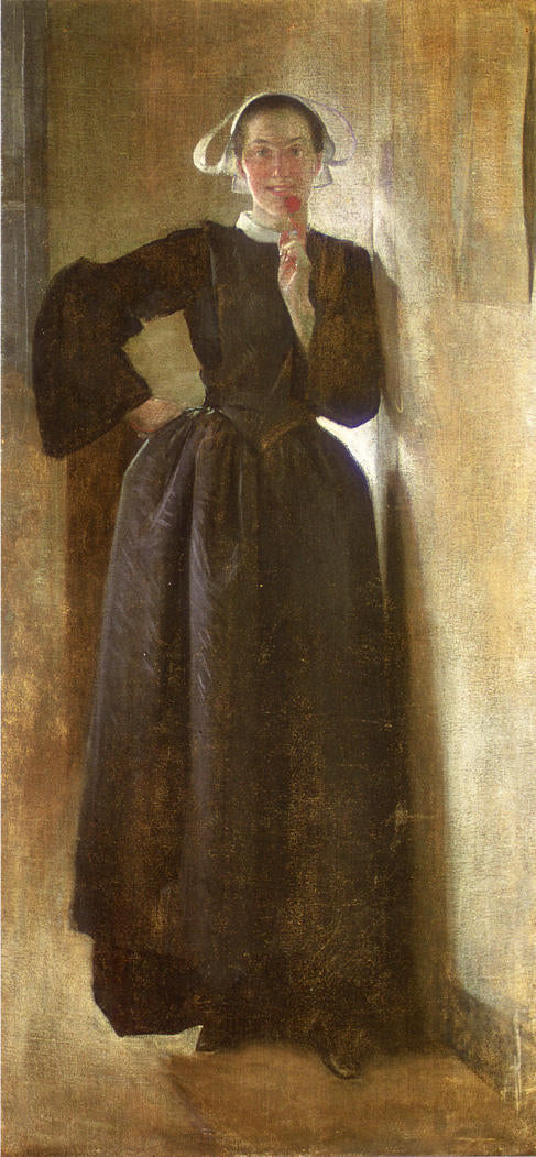 Josephine, the Breton Maid by John White Alexander,A3(16x12")Poster
