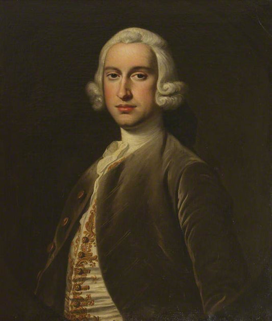 John Lloyd of Maes-y-Felin, vintage artwork by Thomas Hudson, 12x8" (A4) Poster