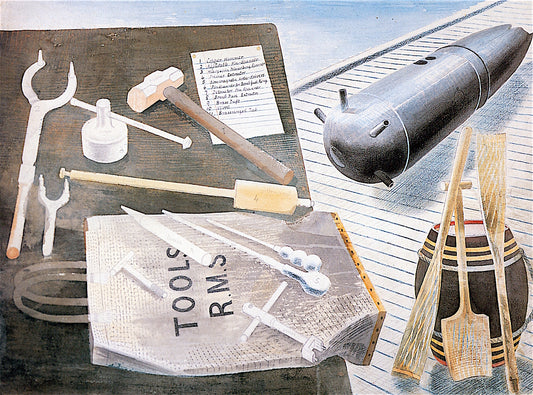 Bomb Defusing Equipment by Eric Ravilious,16x12(A3) Poster