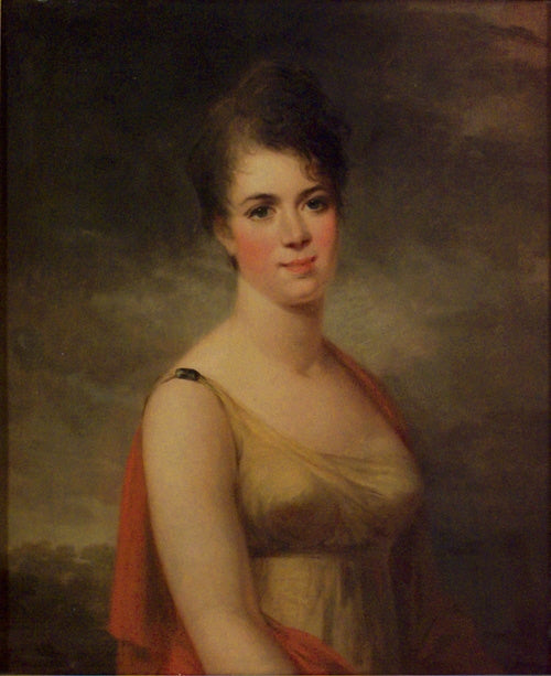 Constance Koskull, vintage artwork by Carl Fredrik von Breda, 12x8" (A4) Poster