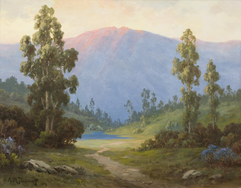 Santa Ynez Lake by Alexis Matthew Podchernikoff,16x12(A3) Poster