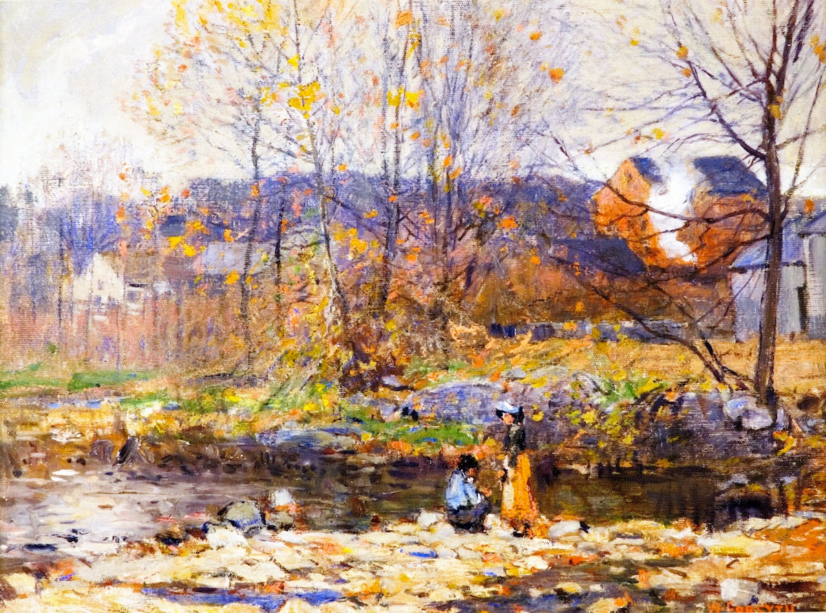 Behind the Village by William Forsyth,A3(16x12")Poster