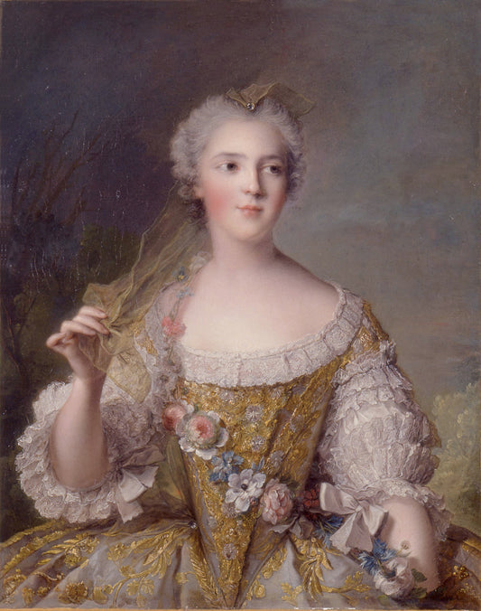 Madame Sophie de France, vintage artwork by Jean-Marc Nattier, 12x8" (A4) Poster