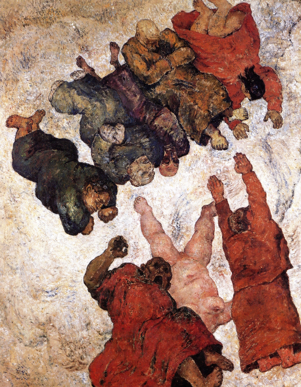 The Fall of the Saints by Frits Van den Berghe,16x12(A3) Poster