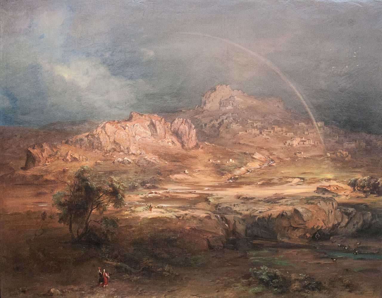 Pronia, vintage artwork by Carl Rottmann, A3 (16x12") Poster Print