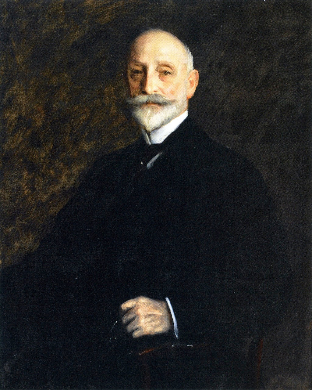 August B. Loeb, Esq, vintage artwork by William Merritt Chase, 12x8" (A4) Poster