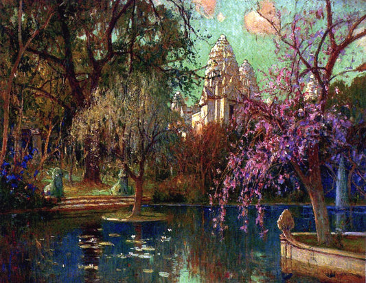 The Dreamland, vintage artwork by Mikhail Tkachenko, 12x8" (A4) Poster