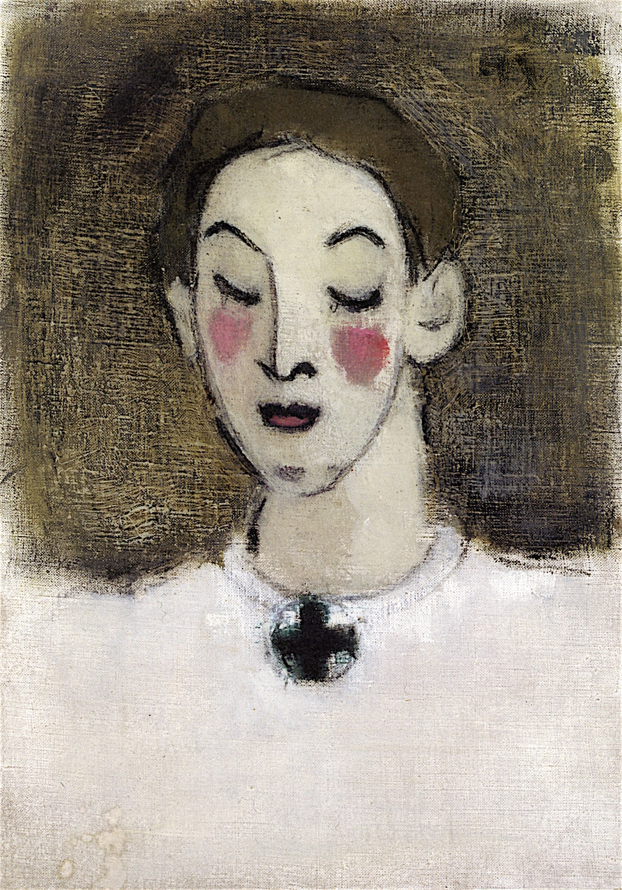 Nurse I (Katja Lahtinen) by Helene Schjerfbeck,A3(16x12")Poster