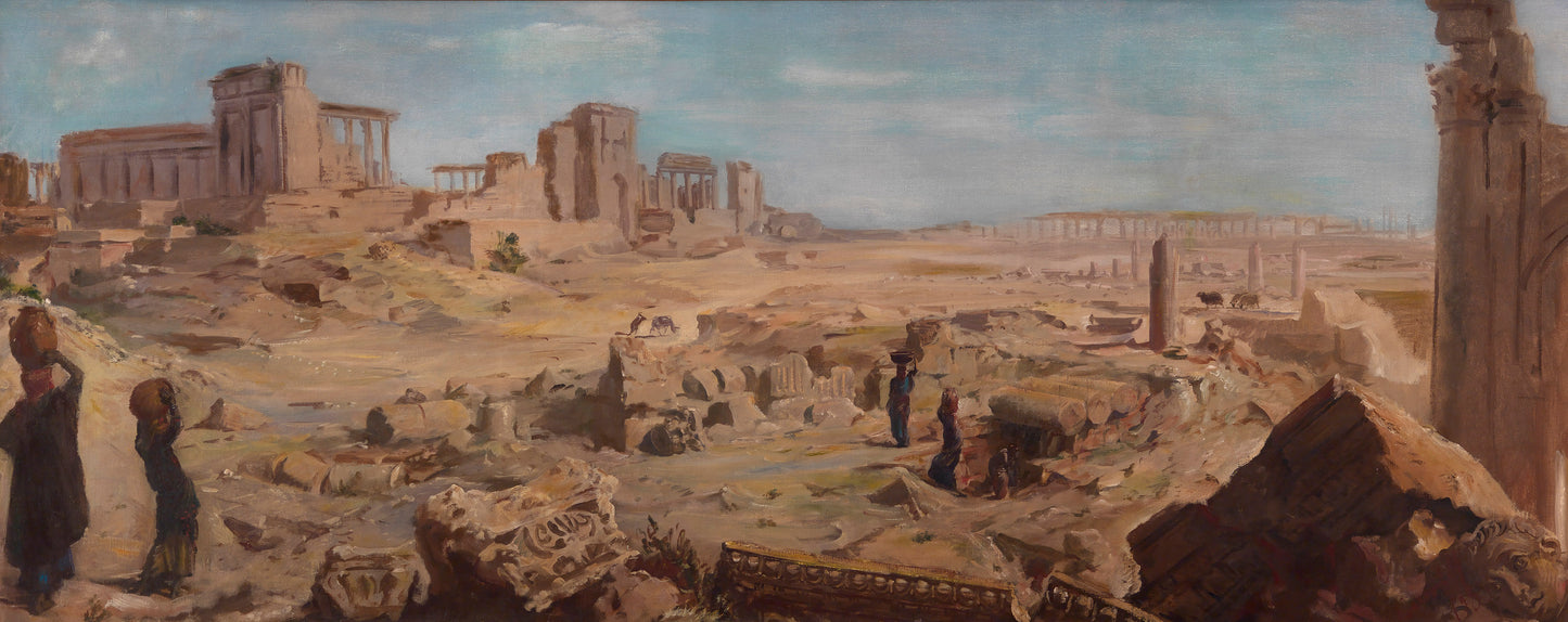 Palmyra by Alexander Evgenievich Yakovlev,16x12(A3) Poster