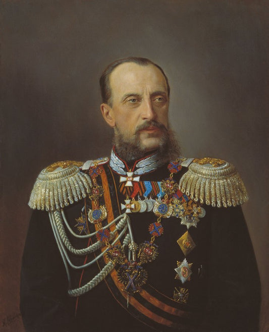 Grand Duke Nicholas, vintage artwork by Nikolai Shilder, 12x8" (A4) Poster