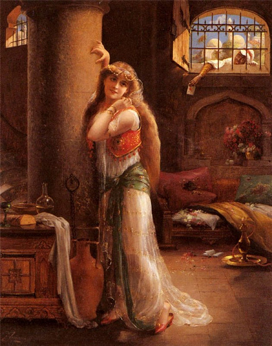 The Secret Message by Emile Vernon,16x12(A3) Poster