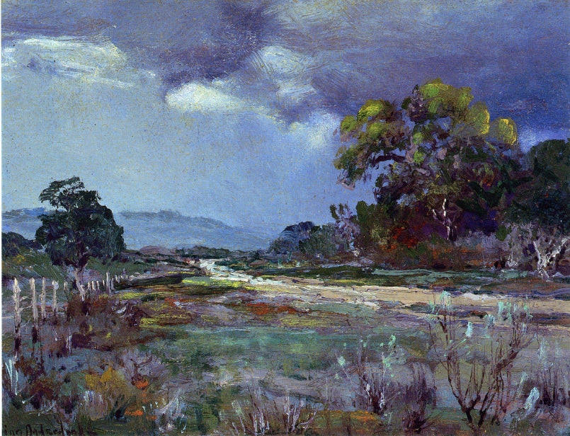 Approaching Rain, Southwest Texas by Julian Onderdonk,16x12(A3) Poster