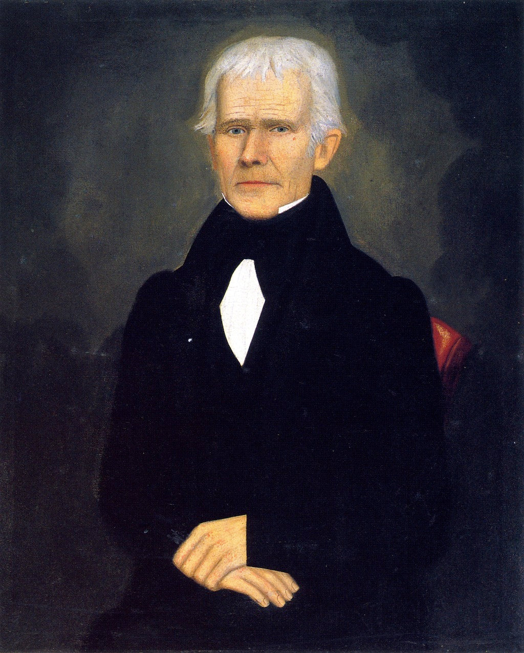 Nathaniel Bassett, vintage artwork by Erastus Salisbury Field, A3 (16x12") Poster Print