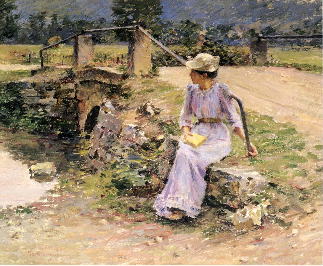 La Debacle by Theodore Robinson,A3(16x12")Poster