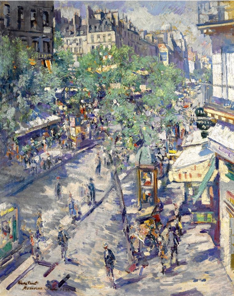 Boulevard de Sebastopol by Constantin Alexeevich Korovin,A3(16x12")Poster