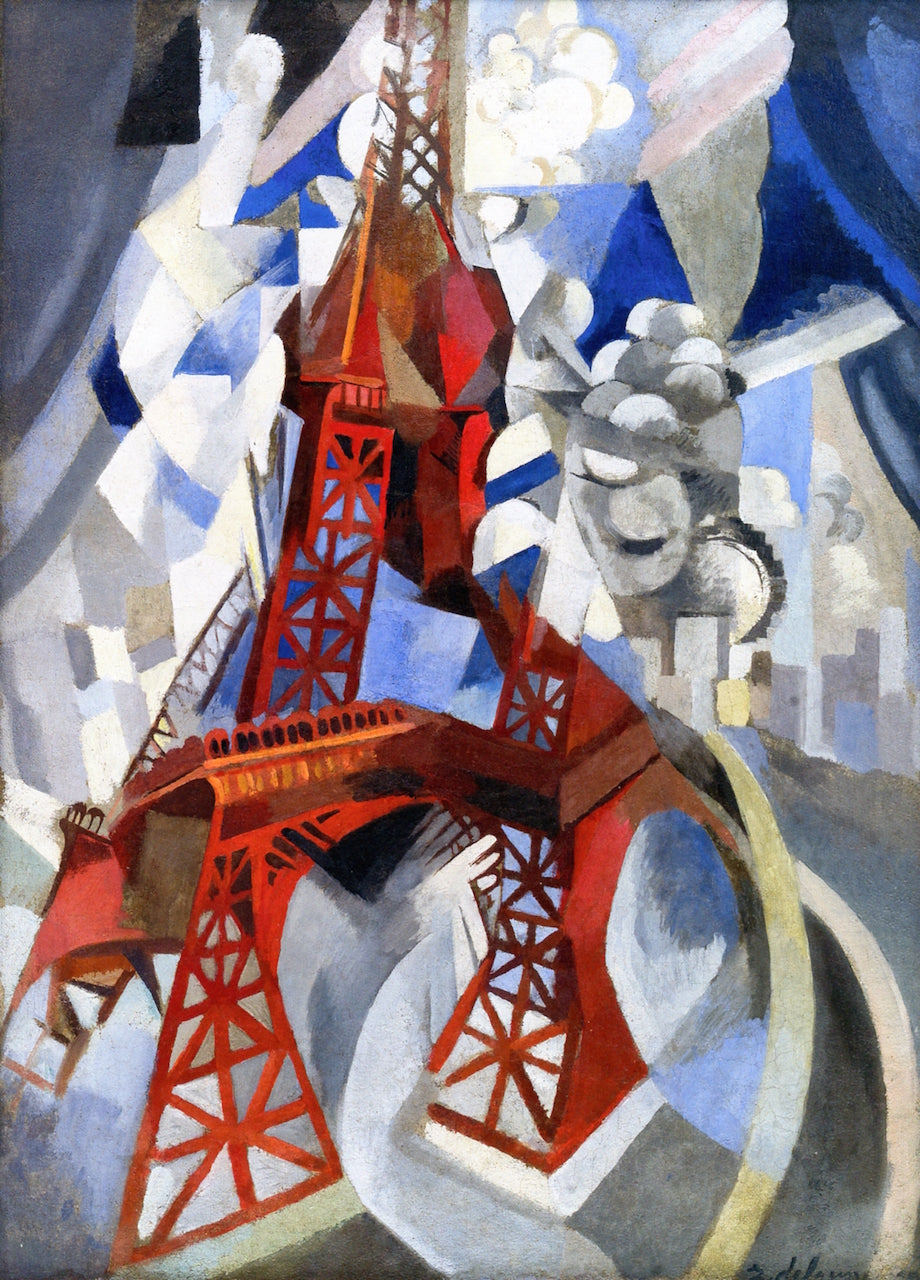Eiffel Tower by Robert Delaunay,16x12(A3) Poster