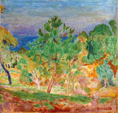 Banks of the Seine by Pierre Bonnard,A3(16x12")Poster