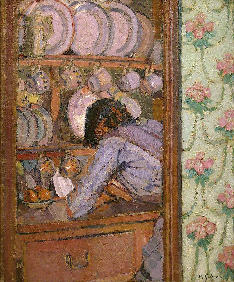 Shopping List by Harold Gilman,16x12(A3) Poster