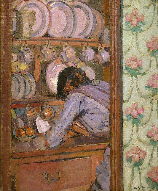 Shopping List by Harold Gilman,16x12(A3) Poster