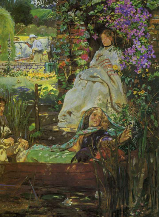 Truly the Light is Sweet, vintage artwork by John by am Liston Shaw, A.R.W.S., 12x8" (A4) Poster