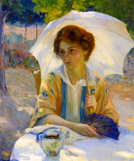 A Lonely Tea Party by Jean Mannheim,A3(16x12")Poster