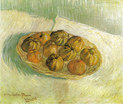 A Basket of Apples by Vincent van Gogh,A3(16x12")Poster