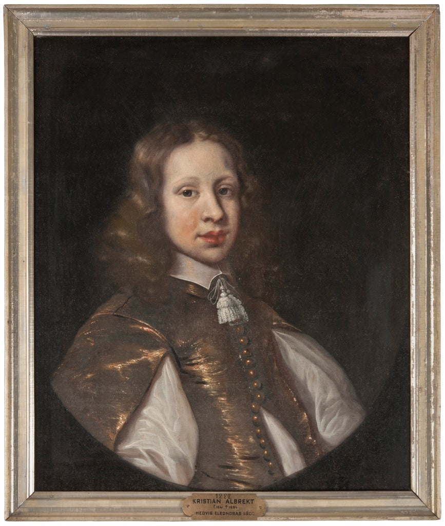 Kristian Albrekt, Duke of Holstein-Gottorp, vintage artwork by Jurgen Ovens, 12x8" (A4) Poster