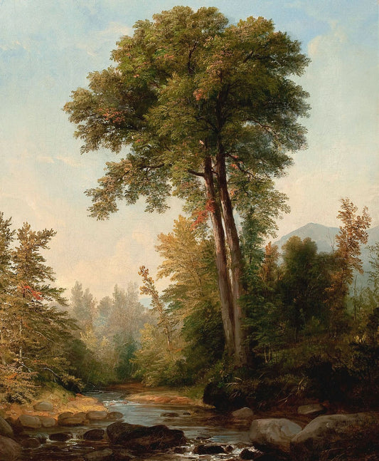 A Natural Monarch, vintage artwork by Asher Brown Durand, A3 (16x12") Poster Print
